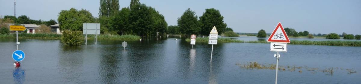 Hochwasser bei Hohengöhren